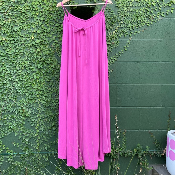 NWT | Selected Femme | Pink Finia Midi Slip Dress | Size M - Picture 12 of 12